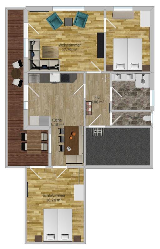 Mei Puite Appartements แลร์มอส ภายนอก รูปภาพ